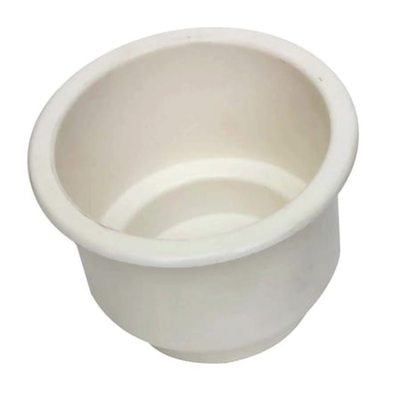 Aftermarket Single New Two Tiered White Plastic Cup Drink Can Holder Boat RV Universal OTK20-0460